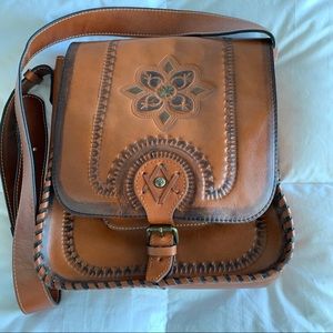 Patricia Nash Painted Tooled Barletta Bag